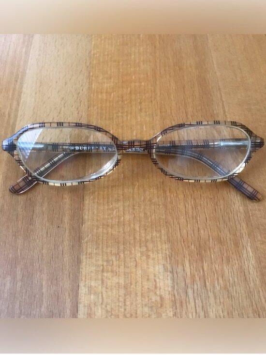 Burberry Eyeglasses B8423 Plaid Nova Check Frames Vintage main image 14